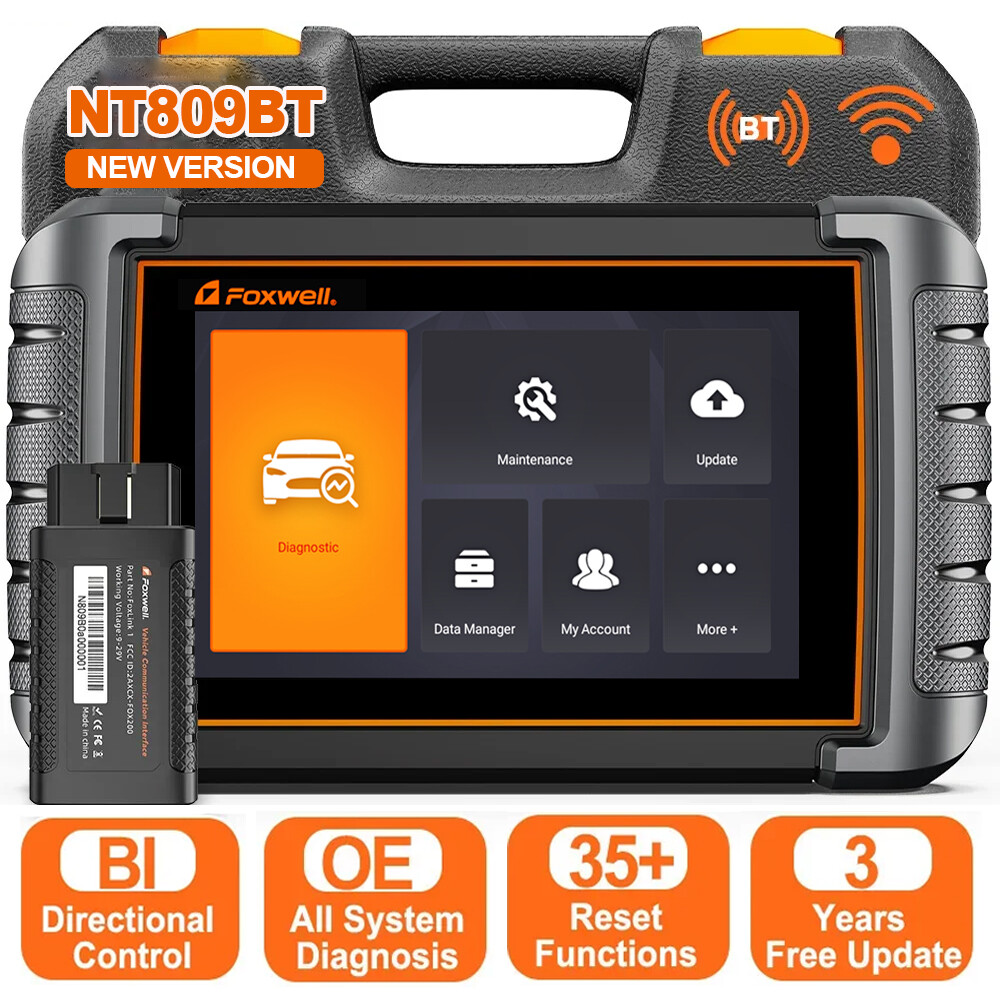 Automotive OBD2 Scanner All Systems Diagnostic Tool Bidirectional Scan Tablet UK