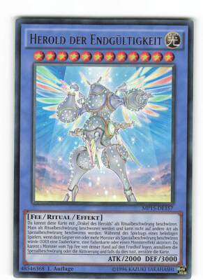 Yugioh HEROLD DER ENDGÜLTIGKEIT , mp15-de157 Ultra Rare deutsch NM 1. Auflage