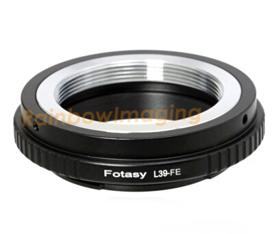 Adjustable 39mm M39 Lens to Sony E Mount a6400 a5100 a5000 ZV-E10