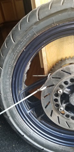 '88 Yamaha FZ600 Rear Rim - Picture 2 of 9