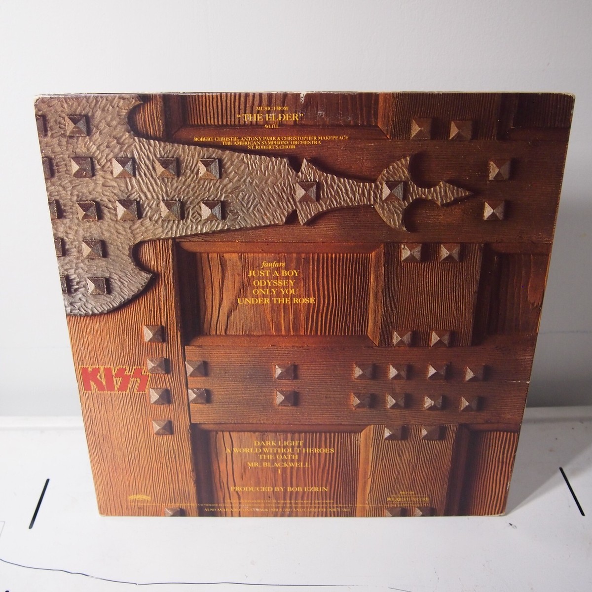 Kiss Music From The Elder LP VINYL ALBUM | eBay