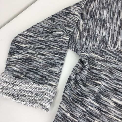 H2 Hannah Womens Size Large Gray Crew Neck Sweat Shirt 3/4 Sleeve P4 - Picture 7 of 8