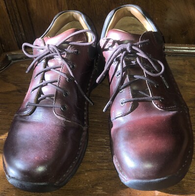 Red Wing 2324 Women's Burgundy Leather Steel Toe Work Safety Shoes Size US  10