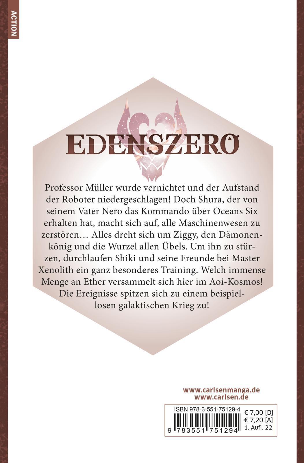 Thumbnail - Edens Zero 16 | Hiro Mashima | Taschenbuch | Edens Zero | 192 S. |