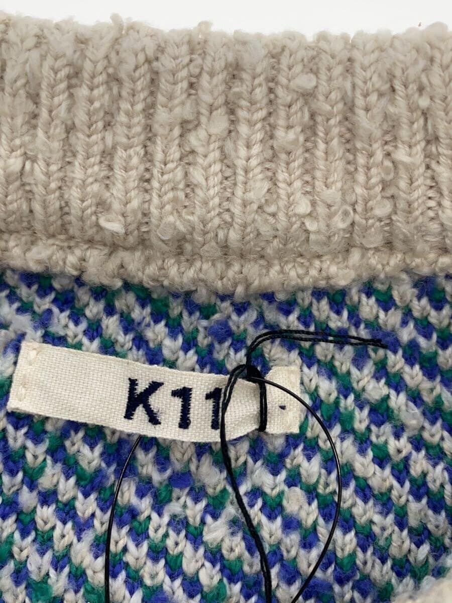 KHOKI knit sweater 24AW intarsia-knit jumper (thick 1 cotton KHOKI knit sweater 24AW intarsia-knit jumper (thick 1 cotton
