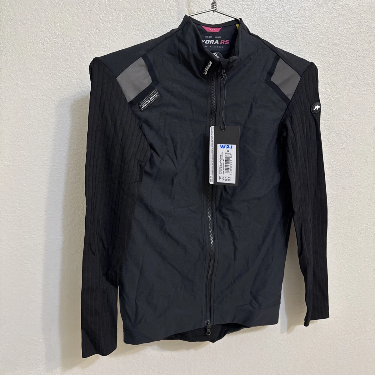Veste cycliste softshell homme signature Assos TrackJack noir