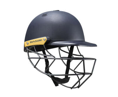 2026 Masuri OS3 C Line Navy Cricket Helm Stahlgrill - Kostenloser Versand
