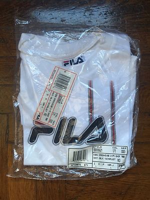 vintage FILA stack II t-shirt kids youth size large NWT jerry
