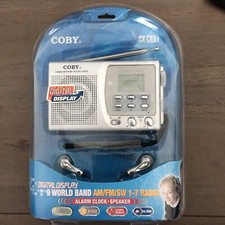 Coby 2004 CX-CB91 9-Band AM/FM/SW Digital Pocket Radio