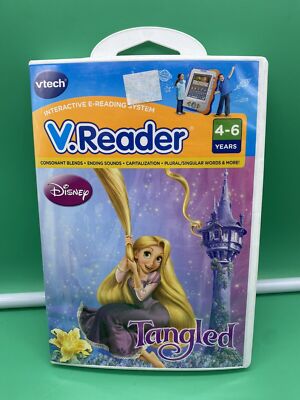 Disney Tangled, vtech, 4-6 yrs, Reading Activities, Games and Story Dictionary