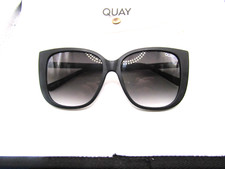 Quay sunglasses black oversize women cats eye Sunglasses