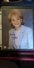Barbara Walters 8.5x11 COA GAI 