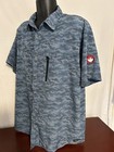Canada Weather Gear Shirt Mens Size XXL Vented Fishing Hiking Blue Camouflage — photo 2