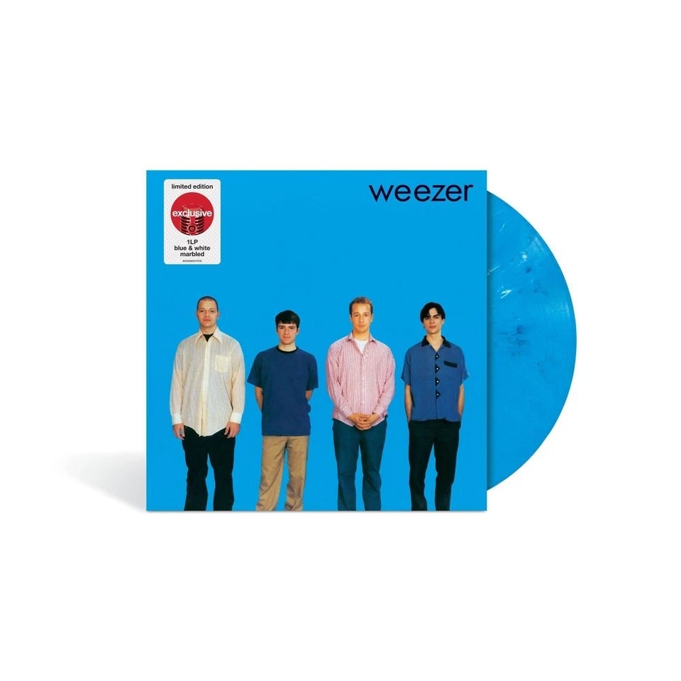Weezer : The Blue Album (Limited Exclusive Blue Marbled Vinyl LP) NEW/SEALED - Image 2 of 4