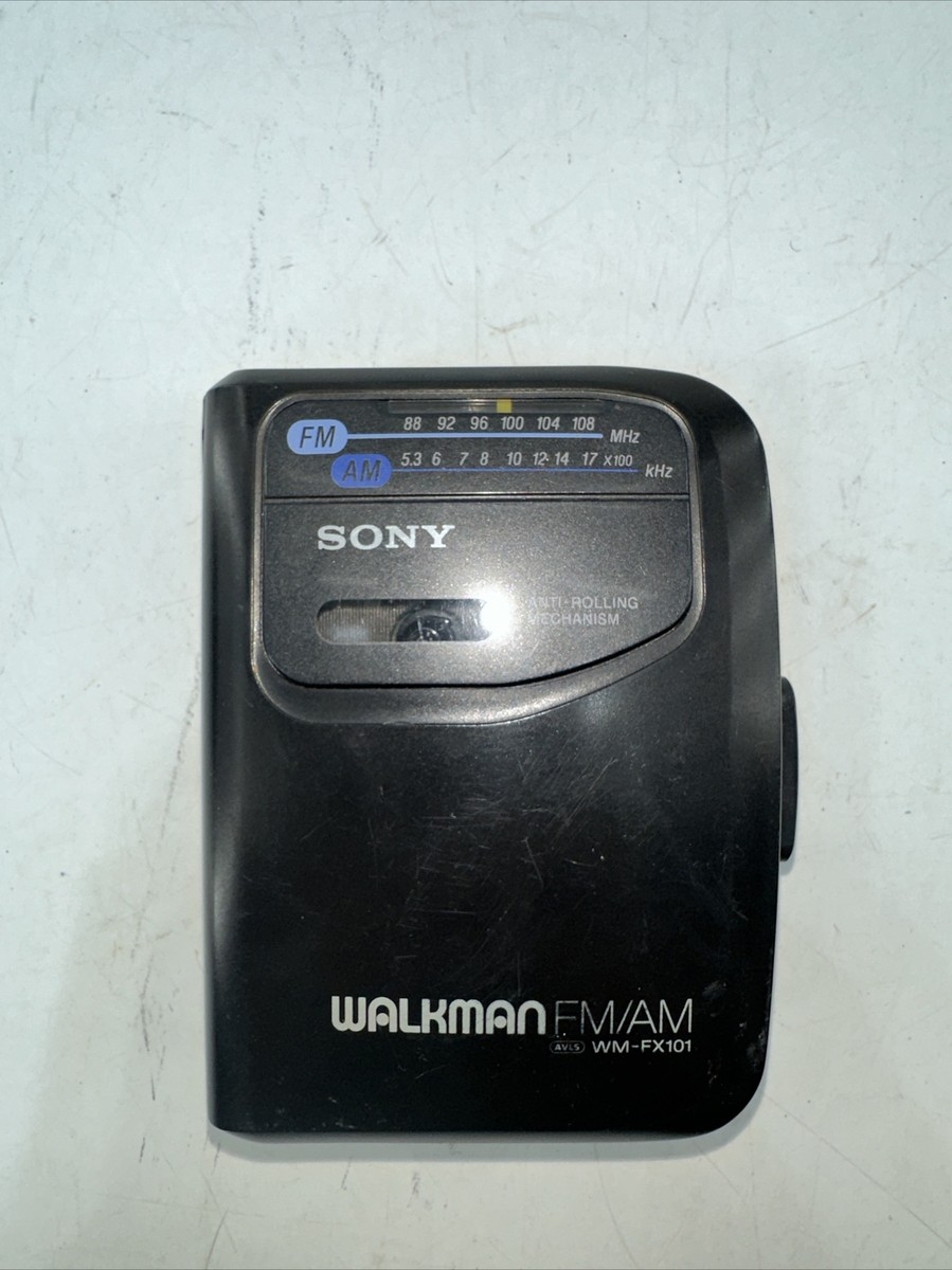 Sony Walkman WM-FX101 Cassette Tape Player FM/AM Radio Auto