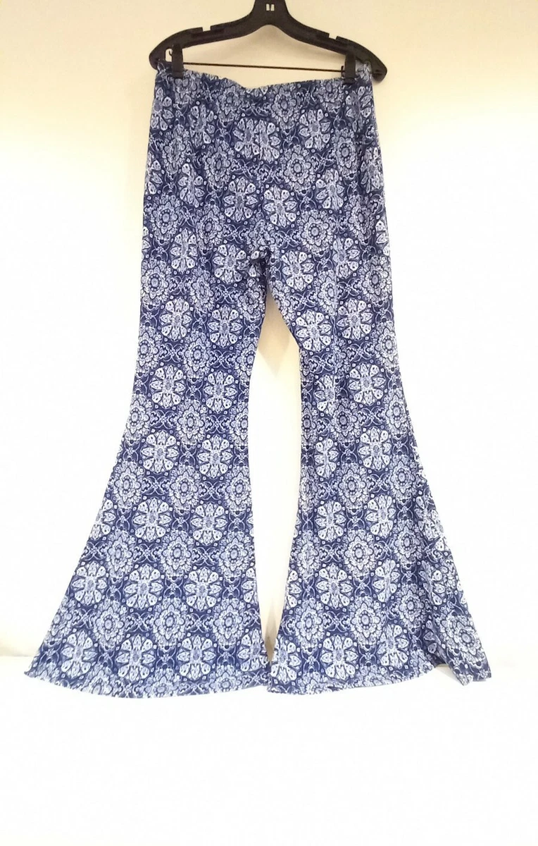 Boho bell bottom store pants forever 21