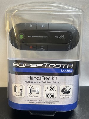 SUPERTOOTH BUDDY BLUETOOTH CAR HANDSFREE KIT (MODEL: BTBDY6)