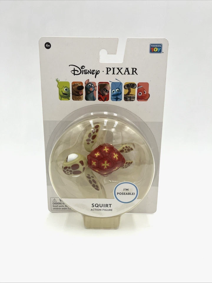 Set de figuras de Disney Pixar Finding Nemo Dory Bruce Squirt Posable Thinkway Toys Foto 3 de 4