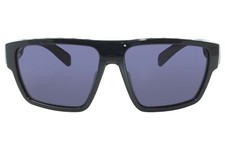 Adidas SP0008 01A Shiny Black Plastic Sporty Men Sunglasses Frame 61-15-135