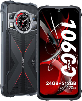 Cubot KingKong 9 24GB+256GB Rugged Smartphone 100MP Android14 Handy 10600mAh NFC