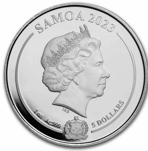 2023 SAMOA $5 DC COMICS JUSTICE LEAGUE - FLASH - NGC MS68 FR - .999 SILVER COIN - Picture 6 of 6