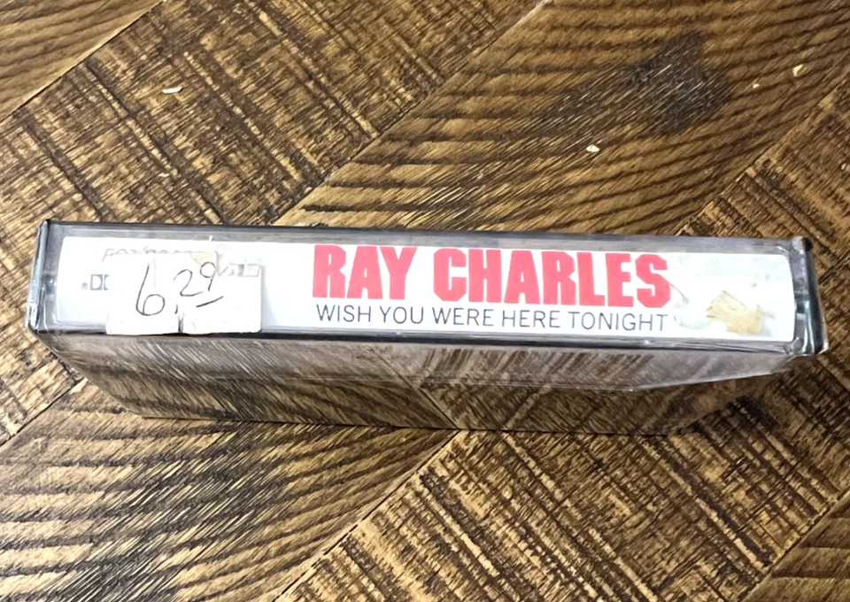 Wish You Were Here Tonight Cassette Tape Ray Charles 1983 SEALED *FREE SHIPPING* - Image 2 of 3