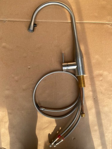 KWC Eve Stainless Steel Single Lever Pull-Down Kitchen Faucet - 10.121.103.700 - 第 2/9 張圖片