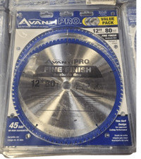 2-PACK Avanti Pro 12 in. x 80-Tooth Fine Fini...