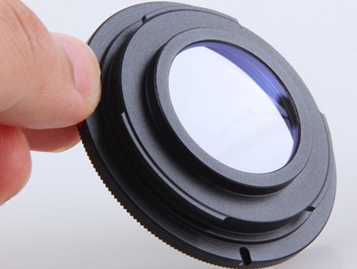 Bague adaptateur objectif M42 vers monture Nikon F avec objectif en verre Infinity Focus - ROYAUME-UNI STOCK - Photo 2/8