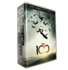 The 100 The Complete Series Seasons 1-7 ( DVD 24-Disc Set ) NEW Free Shipping
