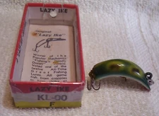 060125 LAZY IKE FLYROD FLY LURE IN BOX KL-00-F LOT A 1-1/8"
