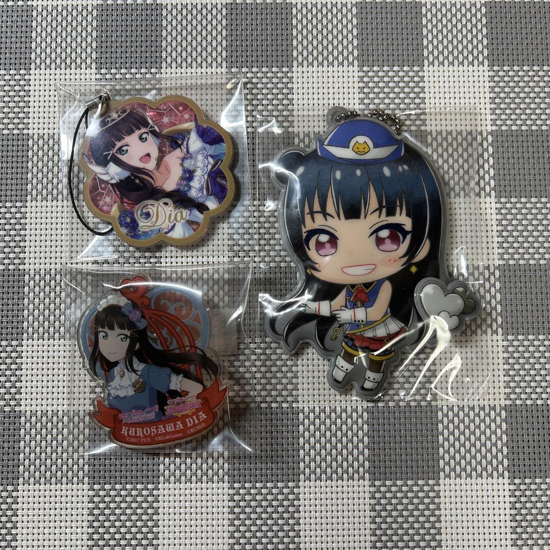 Love Live! Goods lot set 19 Rubber strap Chika Dia You Riko Love Live! Goods lot set 19 Rubber strap Chika Dia You Riko