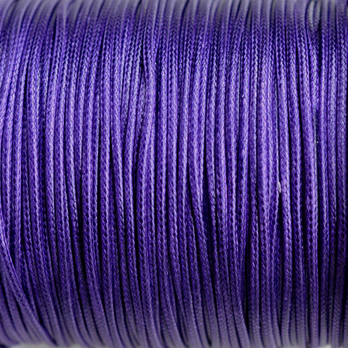 Ø 1mm - now also bundle - waxed polyester cord cord macrame - Picture 29 of 36