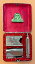 Vintage - Ever-Ready  Style SE Safety Razor - Set in Case - 1914 Patient