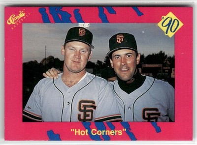 1990 CLASSIC UPDATE #T11 WILL CLARK MATT WILLIAMS SAN FRANCISCO GIANTS