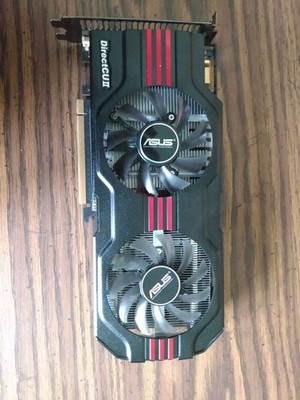 ASUS NVIDIA GeForce GTX 560 DirectCU II 1GB GDDR5 PCI Graphics Card Used