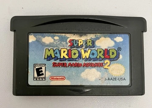 Super Mario Advance 2 Super Mario World Nintendo Game Boy Advance GBA Tested