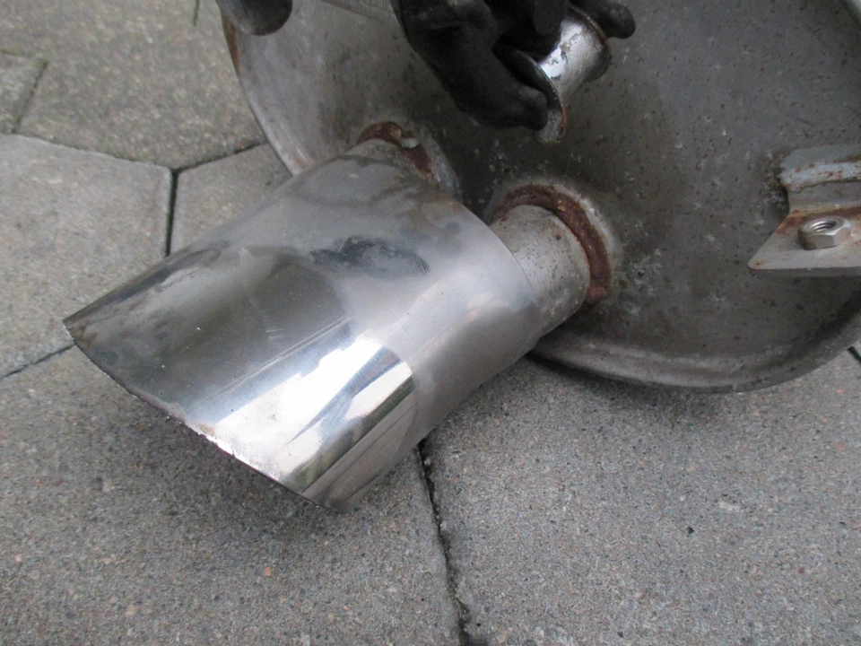 ✔️ Mercedes SLK R170 Endschalldämpfer Auspuff Asmet 2122 031799 E24 - Bild 3 von 4