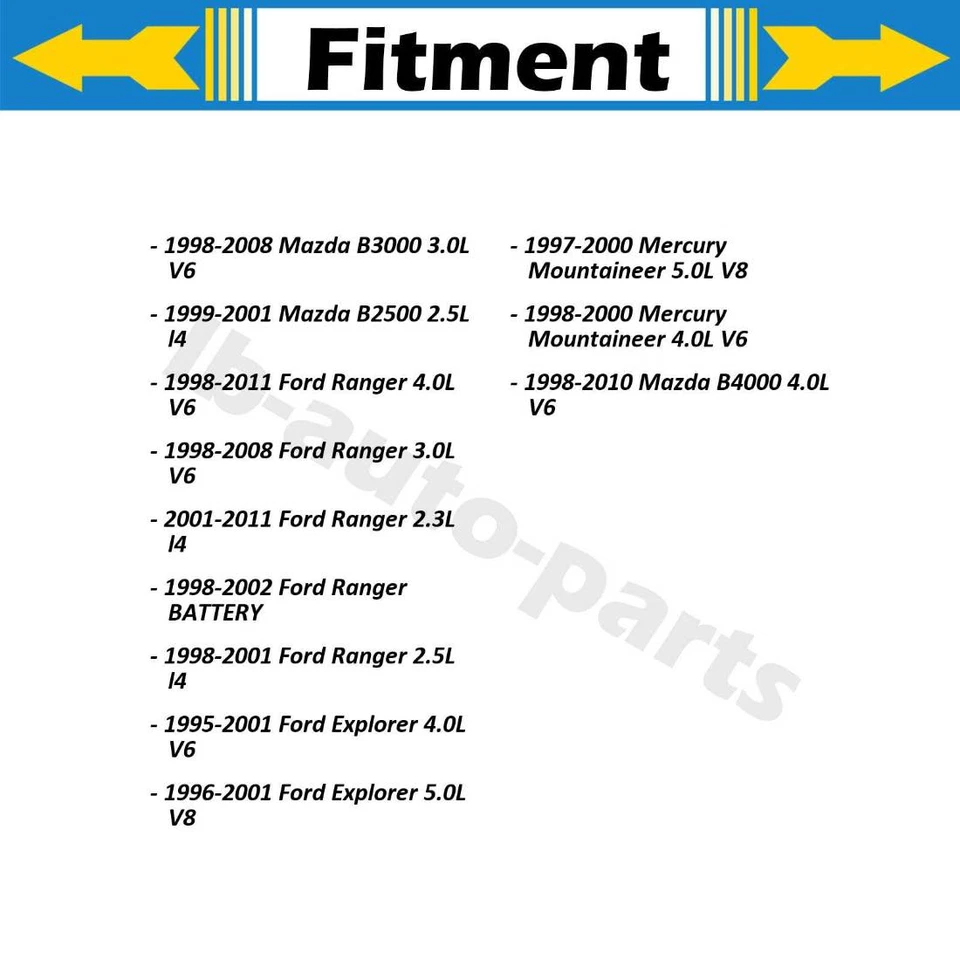 Передний нижний рычаг управления с шарниром 2x подходит для 1998-2000 Mercury Mountaineer 4,0 л - Изображение 2 из 4