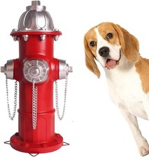 Fake Fire Hydrant for Dogs to Peed on,15.3 inch Large Dog Fire Hydrant Statue