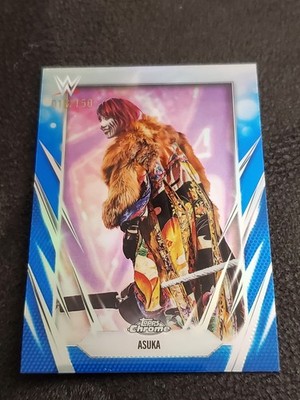 2026 Topps Chrome WWE Asuka Blue Refractor /150 | eBay