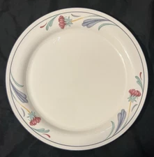 ONE 10-5/8" Dinner Plate - POPPIES ON BLUE - Lenox Chinastone