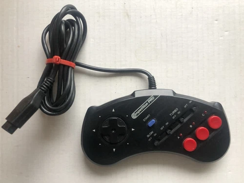 Sega Genesis Competition Pro Controller #8004 Control Pad *SHIPS FROM CANADA*