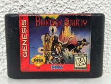 Phantasy Star IV 4 Sega Genesis Game Cartridge Only