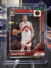 2024 Panini Optic Choice Dragon Scale Raptors Jakob Poetl /24 SSP #65