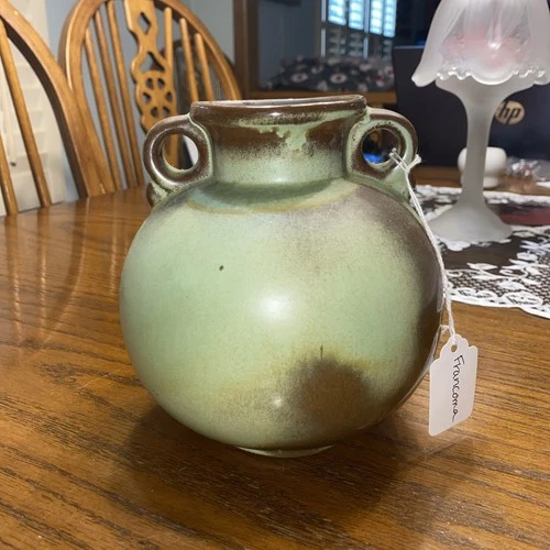 Frankoma Green Pottery Vintage Jug #27