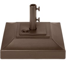 Best Choice Products Plastic Patio Umbrella Base Pole Holder Accessory w/ Knob