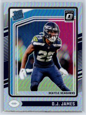 2024 Donruss Optic D.J. James #222 Holo Seattle Seahawks