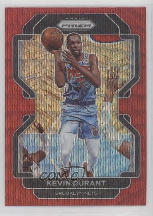 2021-22 Panini Prizm Ruby Wave Prizm Kevin Durant #120 1k6p