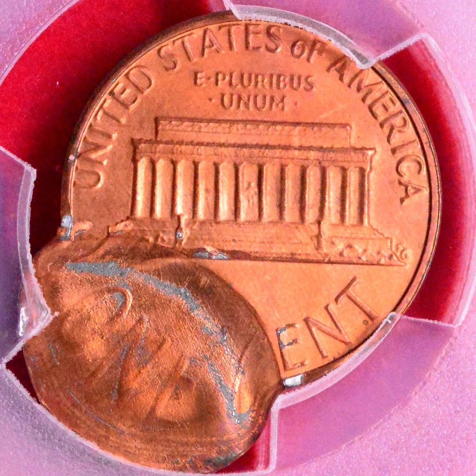 1985 DOUBLE STRUCK ERROR LINCOLN MEMORIAL CENT! PCGS MS-66 RD - Image 3 of 3